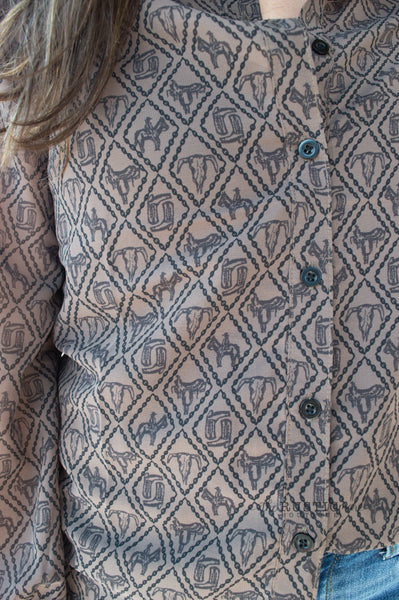 Badlands Dark Brown Top