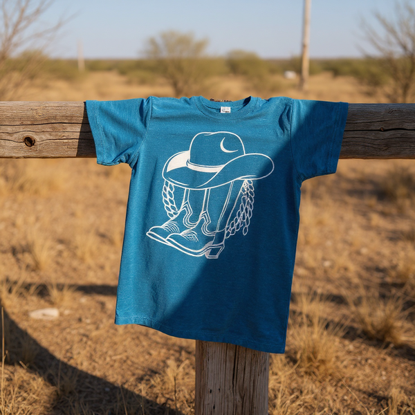 Boots and Hats Tee (pick your color tee)