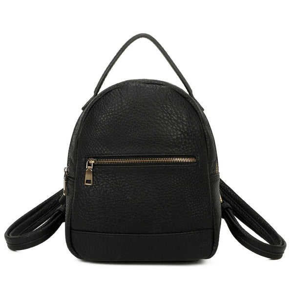 Modern Leather Backpack Purse