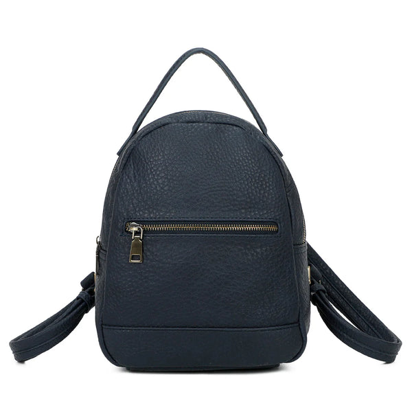 Modern Leather Backpack Purse