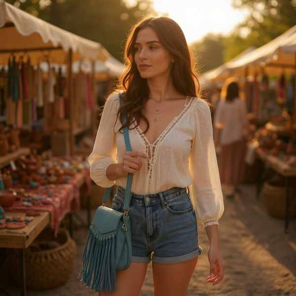 Fringe Crossbody Purse