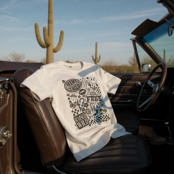 Mama Tried / Raised Wild (pick your color tee)