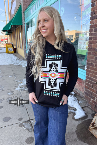 Angel Fire Top with Hoodie