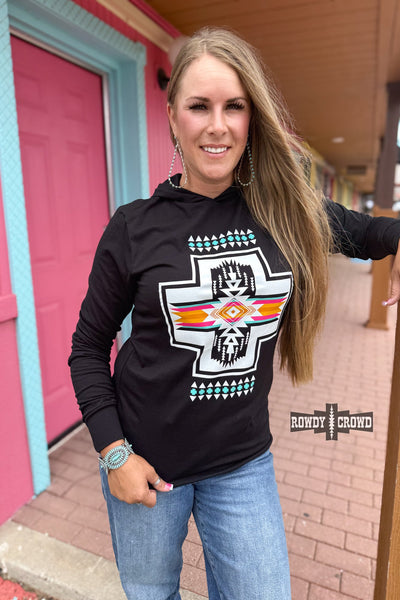 Angel Fire Top with Hoodie