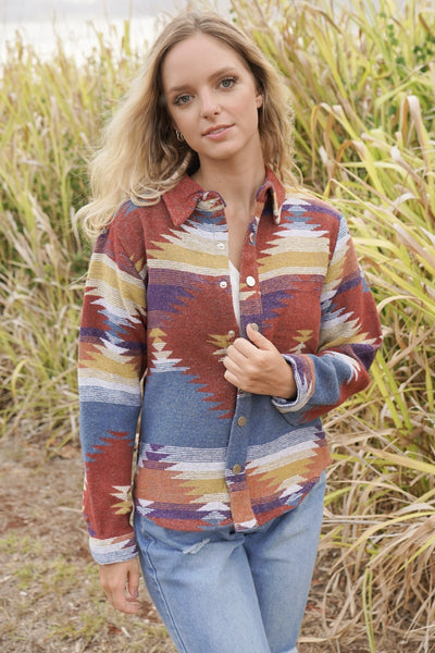 Southwest Print Jacket
