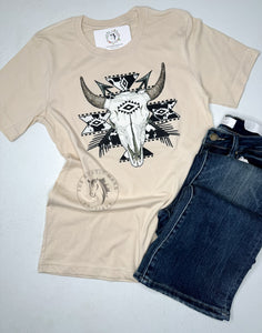 Steer Skull Tee / Top