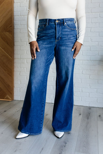 Retro Wide Leg Judy Blue Jeans