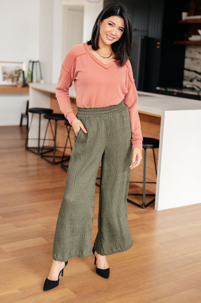 Ribbed and Pockets Top