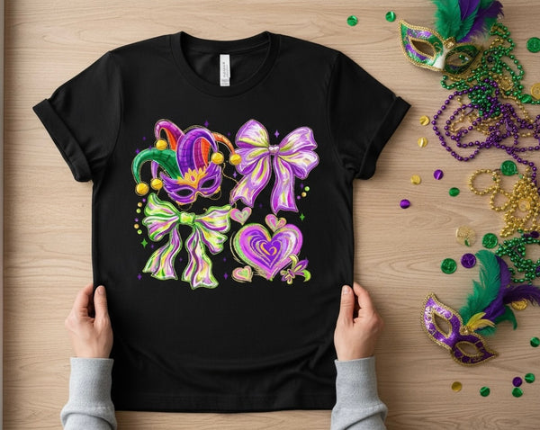 Mardi Gras Mash-up Tee