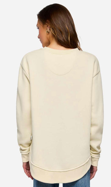 Curved Hem Sweatshirt - can be custom printed