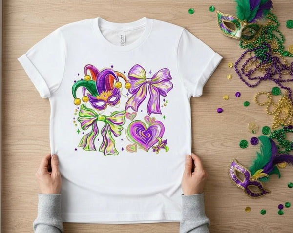 Mardi Gras Mash-up Tee