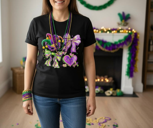Mardi Gras Mash-up Tee