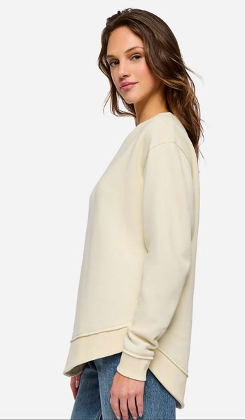 Curved Hem Sweatshirt - can be custom printed