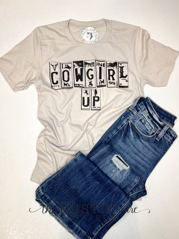 Cowgirl UP Tee / Top