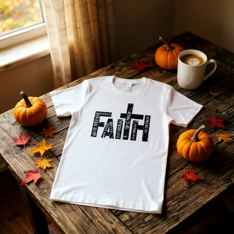 Faith Tee (pick your color tee)