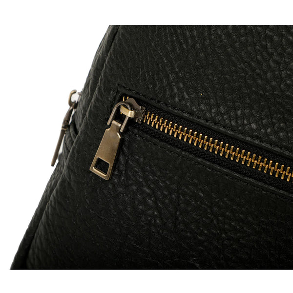 Modern Leather Backpack Purse