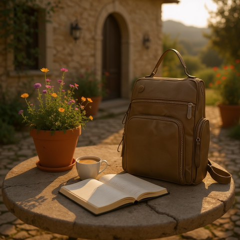 Leather Backpack