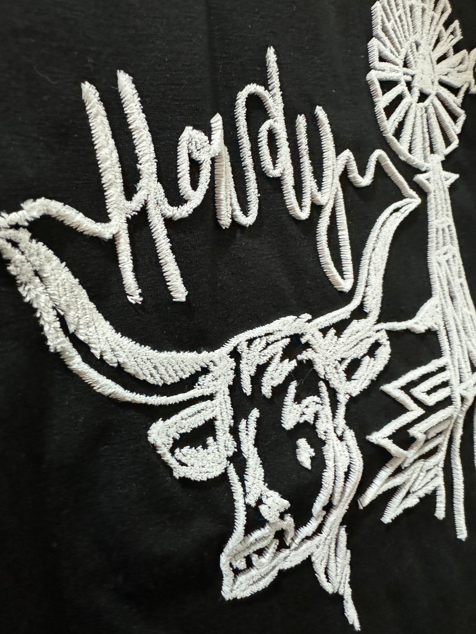 Howdy Pencil Embroidery Top