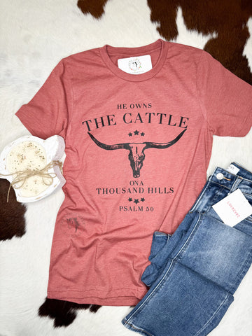 He Owns The Cattle Tee