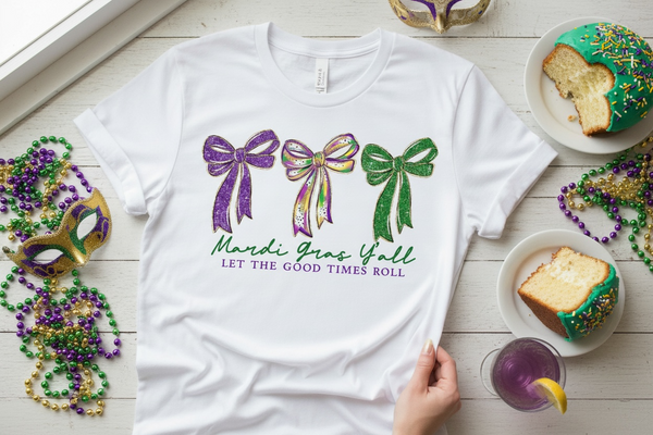 It’s Mardi Gras Time Tee