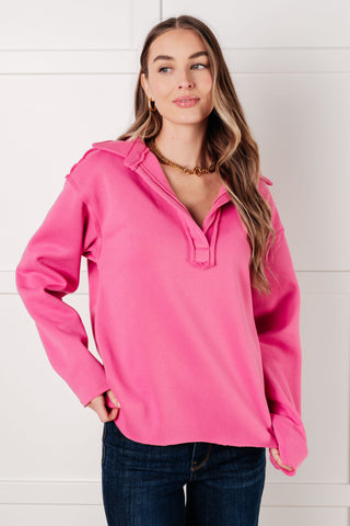 Pretty N Pink Pullover