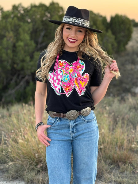 Callie Ann Stelter Trio of Hearts Tee & Sweatshirt