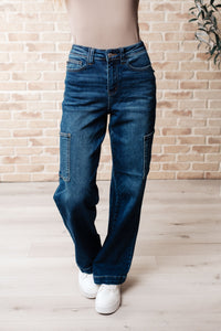 Judy Blue Cargo Straight Jeans