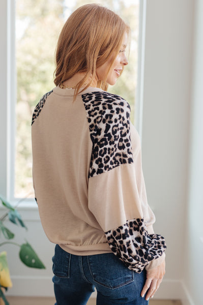 Safari Animal Print Top