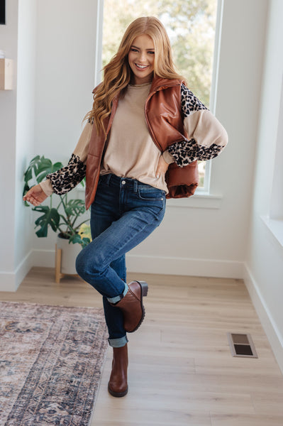 Safari Animal Print Top