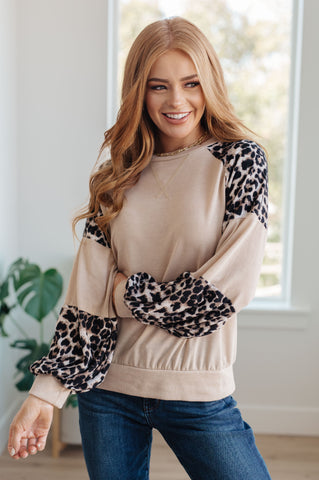 Safari Animal Print Top