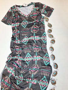 Aztec Heights Maxi Dress